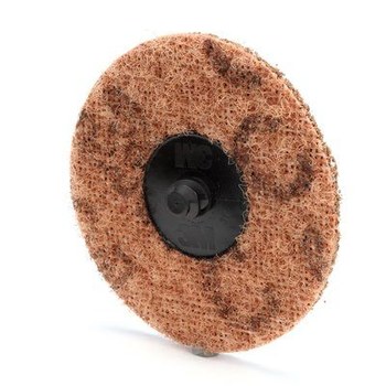 ACRS No Hole Scotch-BriteTM Surface Conditioning Disc SC-DH Brown 115mm Pack of 20