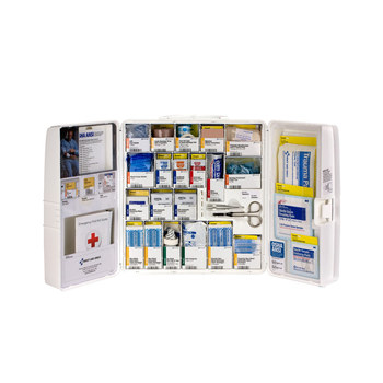 American Red Cross First Aid Cabinet Without Medications - 13 in Length - 092265-90664