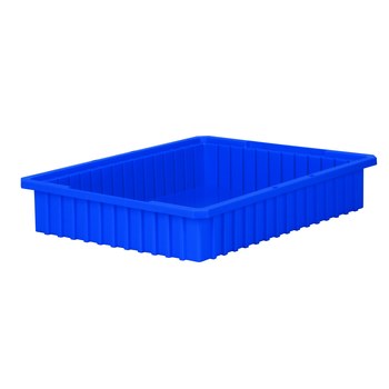 Picture of Akro-Mils 33224 Akro-Grid 0.61 ft, 4.6 gal 30 lb Blue Industrial Grade Polymer Dividable Grid Container (Main product image)