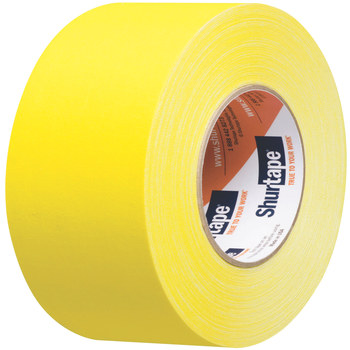 Shurtape P 628 Yellow Gaffer's Tape - 48 mm Width x 50 m Length - 10.75 mil Thick - SHURTAPE 181717