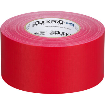 Shurtape Duck Pro PC 618C Red Duct Tape - 72 mm Width x 55 m Length - 10 mil Thick - SHURTAPE 105513