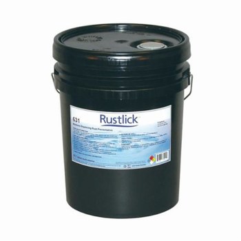 Rustlick 631 Moisture Displacing Rust Preventative, 5 Gal Pail, 71051 ...