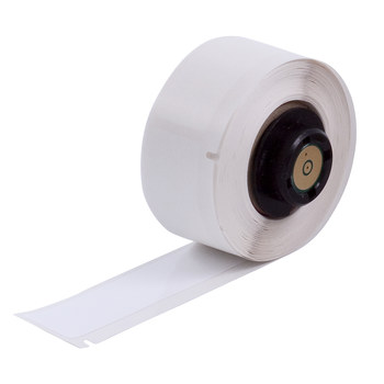 Picture of Brady White Outdoor Polyester Thermal Transfer PTL-8-423 Continuous Thermal Transfer Printer Label Roll (Main product image)