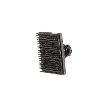 3M Dual Lock SJ3749 Black Fastening Automotive Tape - Mushroom Hook with 400 stems/in Stem Count - 1 in Width x 1 in Length - 63627