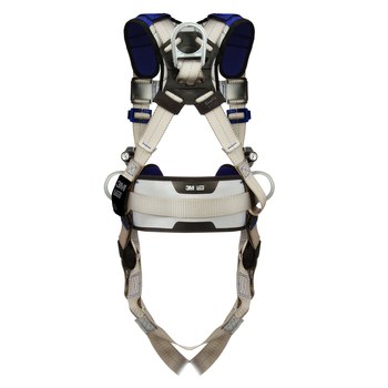 DBI-SALA ExoFit X100 Construction, Positioning Body Harness 70804540006, Size Large, Gray - 19001