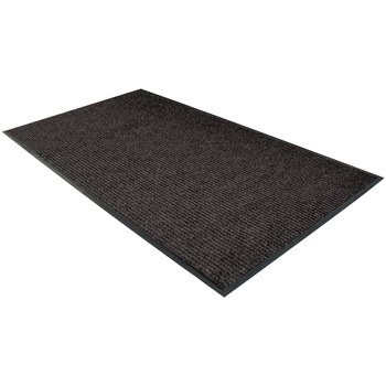 Picture of Charcoal Vinyl Backing Deluxe Vinyl Carpet Mat (Main product image)