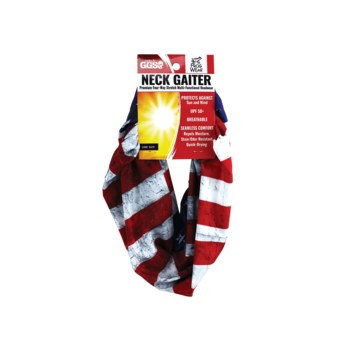 Global Glove FrogWear USA Flag Universal Polyester/Spandex Neck Gaiter - GLOBAL GLOVE NG-401