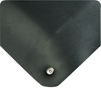 Picture of Wearwell 786 Black Nitricell/Vinyl Smooth Anti-Fatigue Mat (Main product image)