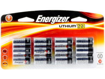 Energizer EL123BP-12 Battery - 3V - Lithium - 10062