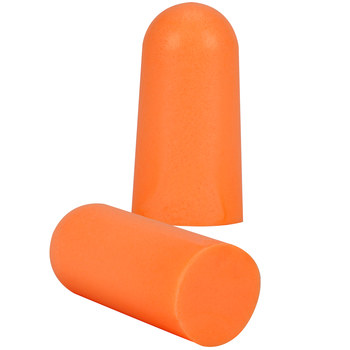 Picture of PIP Mega Bullet Plus Orange Universal Polyurethane Foam Disposable Uncorded Tapered Ear Plugs (Main product image)