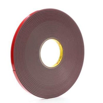 3M VHB Tape 4611, Dark Gray, 1/2 in x 36 yd, 45 Mil