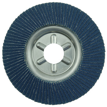 Weiler Tiger Type 29 Flap Disc 50514 - Zirconium - 4-1/2 in - 60 - Medium