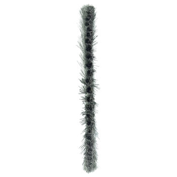 Weiler 09969 Wheel Brush - 15 in Dia - Knotted - Standard Twist Steel Bristle