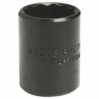 Proto J5222B 12 Point 11/16 in Socket, 3/8 in Drive