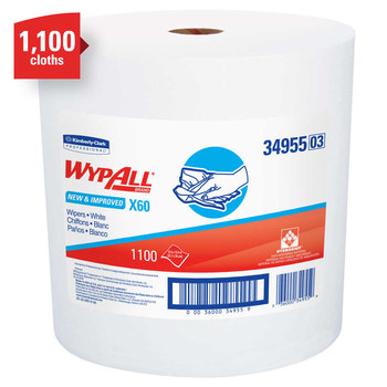 気泡ロール Kimberly-Clark Wypall X60 Wiper Roll - 34955 | R.S. Hughes