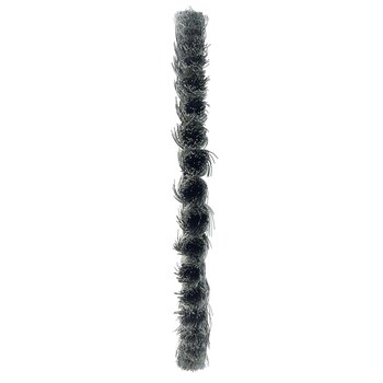 Weiler 08178 Wheel Brush - 10 in Dia - Knotted - Standard Twist Steel Bristle