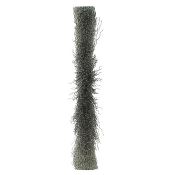 Weiler 01805 Wheel Brush - 8 in Dia - Crimped Stainless Steel Bristle