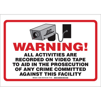 Picture of Brady B-401 High Impact Polystyrene Rectangle White English Restricted Area Sign part number 103850 (Main product image)