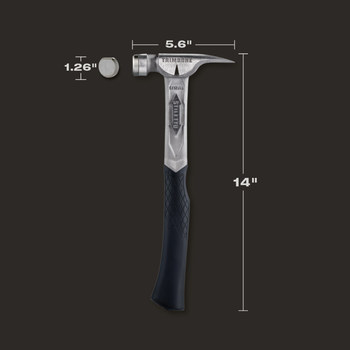 Milwaukee STILETTO Trimbone Titanium Finishing Hammer TRMB