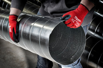 Milwaukee SMARTSWIPE Red/Black XL Nylon Cut-Resistant Glove - ANSI Cut Level 3 Cut Resistance - 48-22-8933