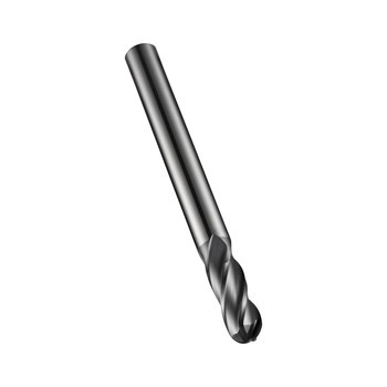 Dormer S511 Ball-Nosed End Mill 5982878, 7 mm, Carbide, 8 mm ...