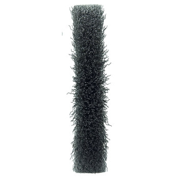 Weiler Wolverine 36206 Wheel Brush - 8 in Dia - Crimped Steel Bristle