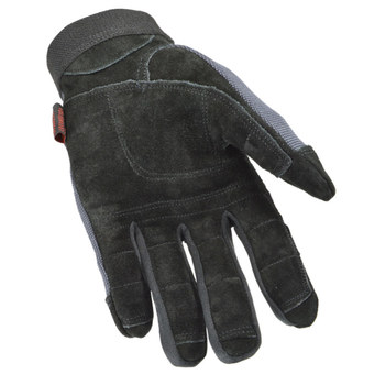 Valeo V425 Large Split Cowhide AV Gel/Leather/Nylon/Polyester Work Gloves - VI4871LG