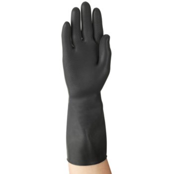 Ansell AlphaTec 87-118 8 Natural Rubber Latex Chemical-Resistant Gloves - 87118080