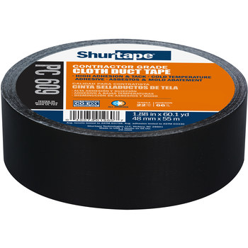 Shurtape PC 609 Duct Tape 199722, 48 mm x 55 m, Black | RSHughes.com