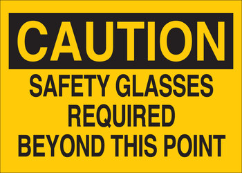 Picture of Brady B-401 Polystyrene Rectangle Yellow English PPE Sign part number 22592 (Main product image)