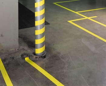 3M 7100044645 Yellow Marking Tape - 1/4 in Width x 36 yd Length - 5.2 mil Thick - 05818