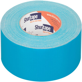Shurtape PC 608 Teal Blue Duct Tape - 48 mm Width x 55 m Length - 9 mil Thick - SHURTAPE 152494