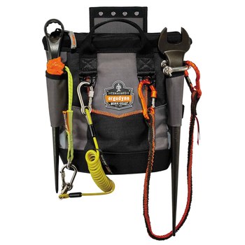 Ergodyne Arsenal 5517 Tool Holder 13647, 6 in x 10 in, Polyester, Black