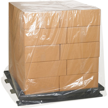 Clear Pallet Covers - 72 in x 42 in - 2 Mil Thick - 6559
