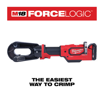 M18 FORCE LOGIC 15T Crimper Kit - (2879-22) | Linemen's Supply