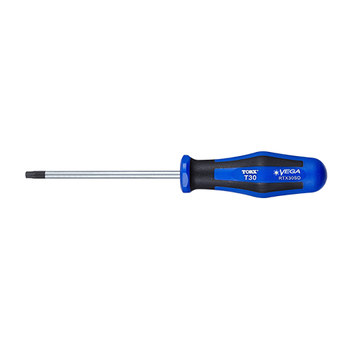 Vega Tools 9 TORX Screwdriver - 2 3/8 in S2 Modified Steel Blade - 3 in Handle - RTX9SD