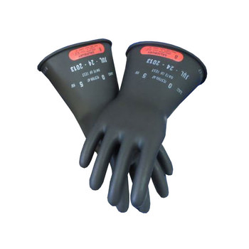 Picture of Chicago Protective Apparel LRIG Black Small Rubber Full Fingered Work Gloves (Main product image)