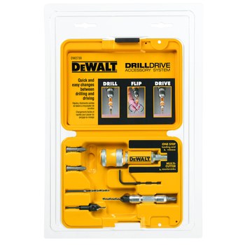 Dewalt Drive Guide Set DW2730, 5/16 in Shank, Black Oxide Finish