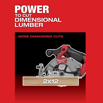 Milwaukee M12 FUEL Circular Saw Kit 2521-21HO