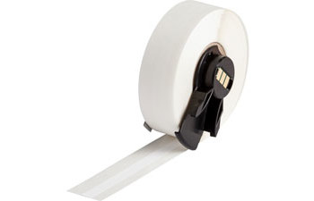 Picture of Brady White Polyester Thermal Transfer PTL-101-489 Continuous Thermal Transfer Printer Label Roll (Main product image)