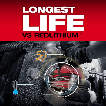 Milwaukee M18 REDLITHIUM FORGE XC6.0 Battery 48-11-1861 - 6 Ah