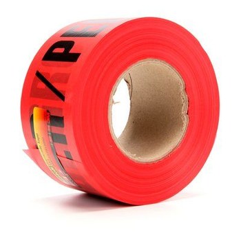 3M Vinyl Tape 767 - Hazard Red/White