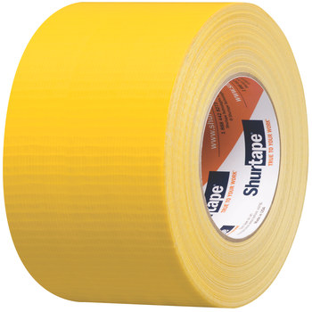 Shurtape PC 618 Yellow Duct Tape - 72 mm Width x 55 m Length - 10 mil Thick - SHURTAPE 205081