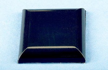3M Bumpon SJ5705SBCC Black Bumper/Spacer Pad - Square Shaped Bumper - 1.275 in Width - 0.25 in Height - 18484