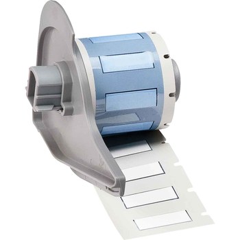 Picture of Brady PermaSleeve White Polyolefin Thermal Transfer M7-187-1-7641 Heat Shrink Wire & Cable Labels (Main product image)