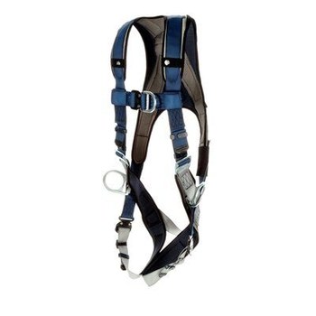 DBI-SALA ExoFit Plus Positioning/Climbing Body Harness 1140021, Size Large, Blue - 15367