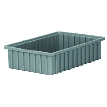 Picture of Akro-Mils 33164 Akro-Grid 0.29 ft, 2.2 gal 20 lb Gray Industrial Grade Polymer Dividable Grid Container (Main product image)