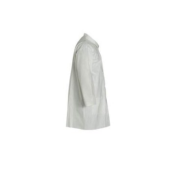 Dupont NG212S WH White XL ProShield 60 Reusable General Purpose & Work Lab Coat - 2 Pockets - NG212SWHXL003000