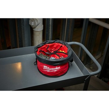 Milwaukee Red Ballistic Material Organizer Bag - 5.0 Length - 11.0 Wide - 48-22-8170