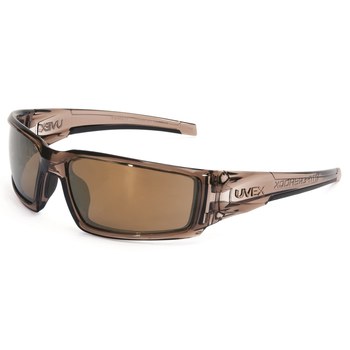 Picture of Honeywell Hypershock S2964 Gold Mirror Brown Universal Polycarbonate Safety Glasses (Main product image)